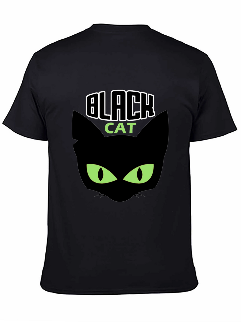 Black Cat Graphic T-Shirt