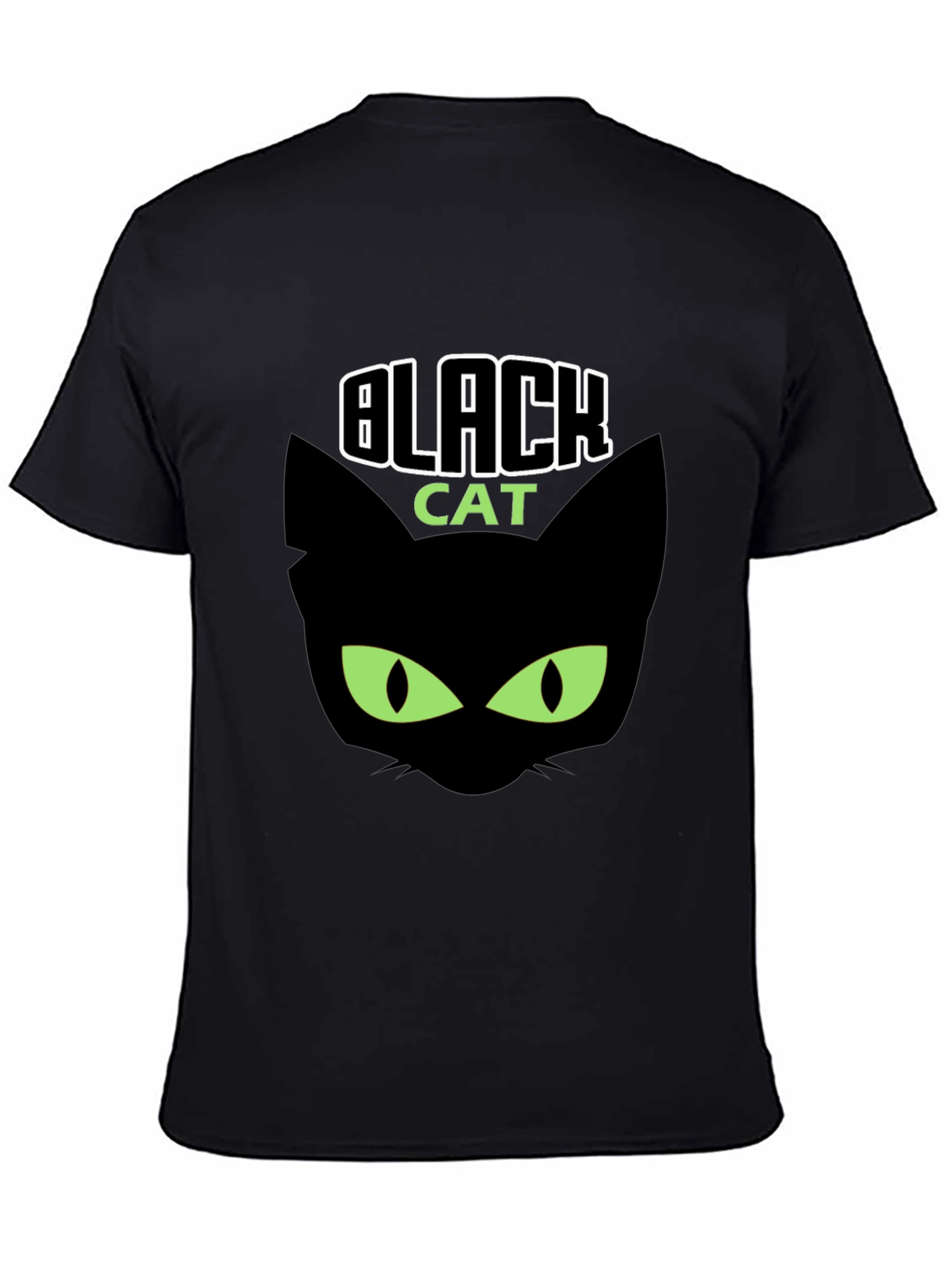 Black Cat Graphic T-Shirt