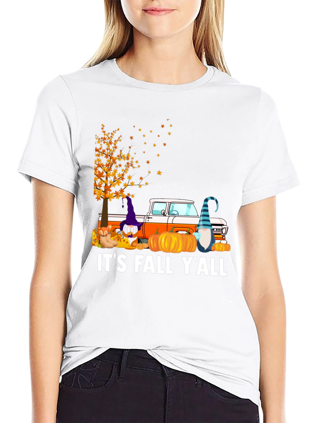 Its Fall Yall Shirt Pumpkin Truck Tee