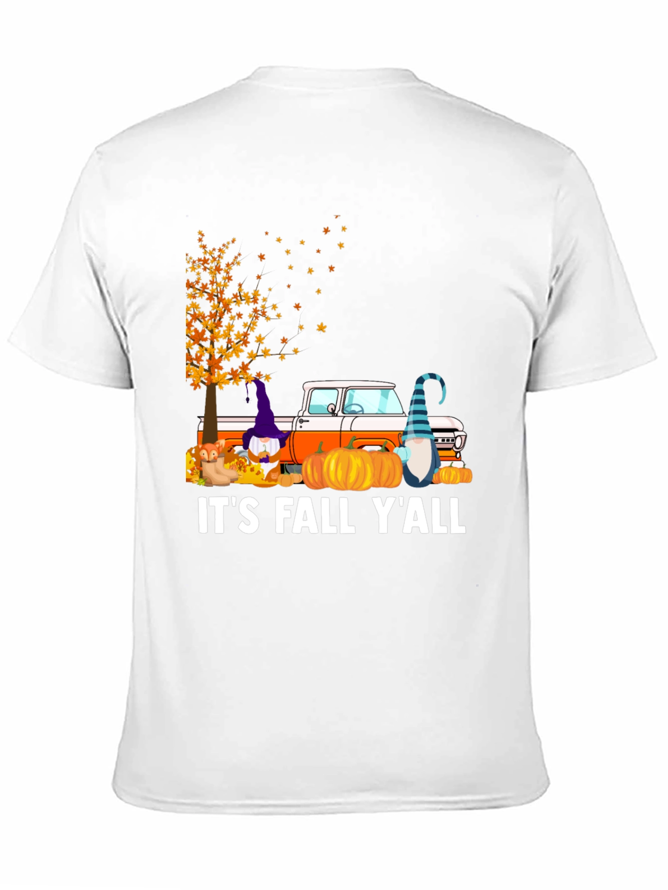 Its Fall Yall Shirt Pumpkin Truck Tee