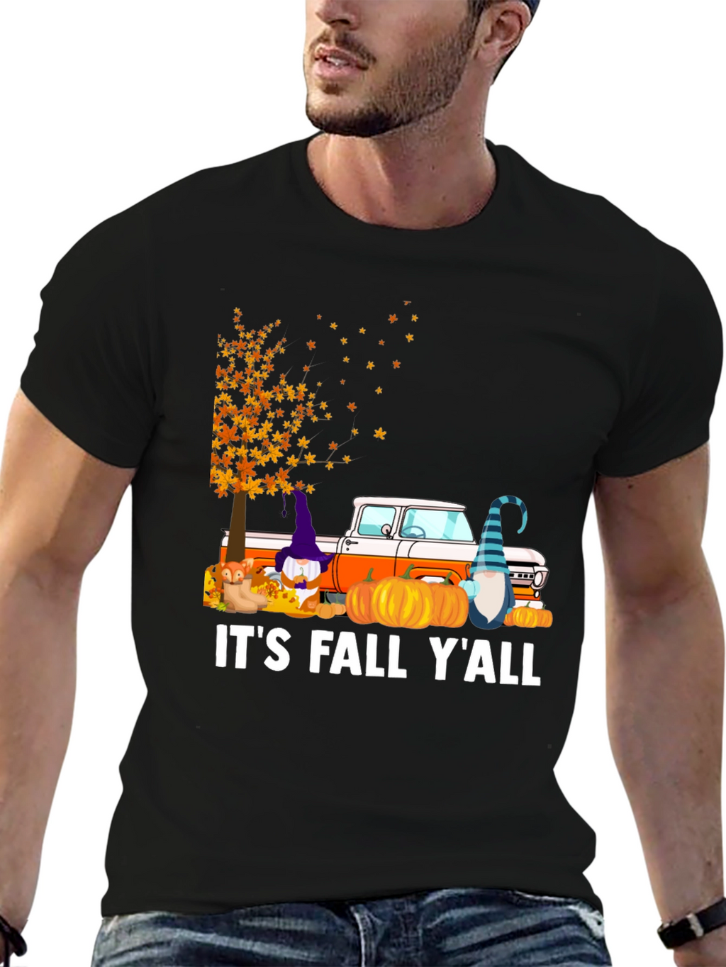 Its Fall Yall Shirt Pumpkin Truck Tee