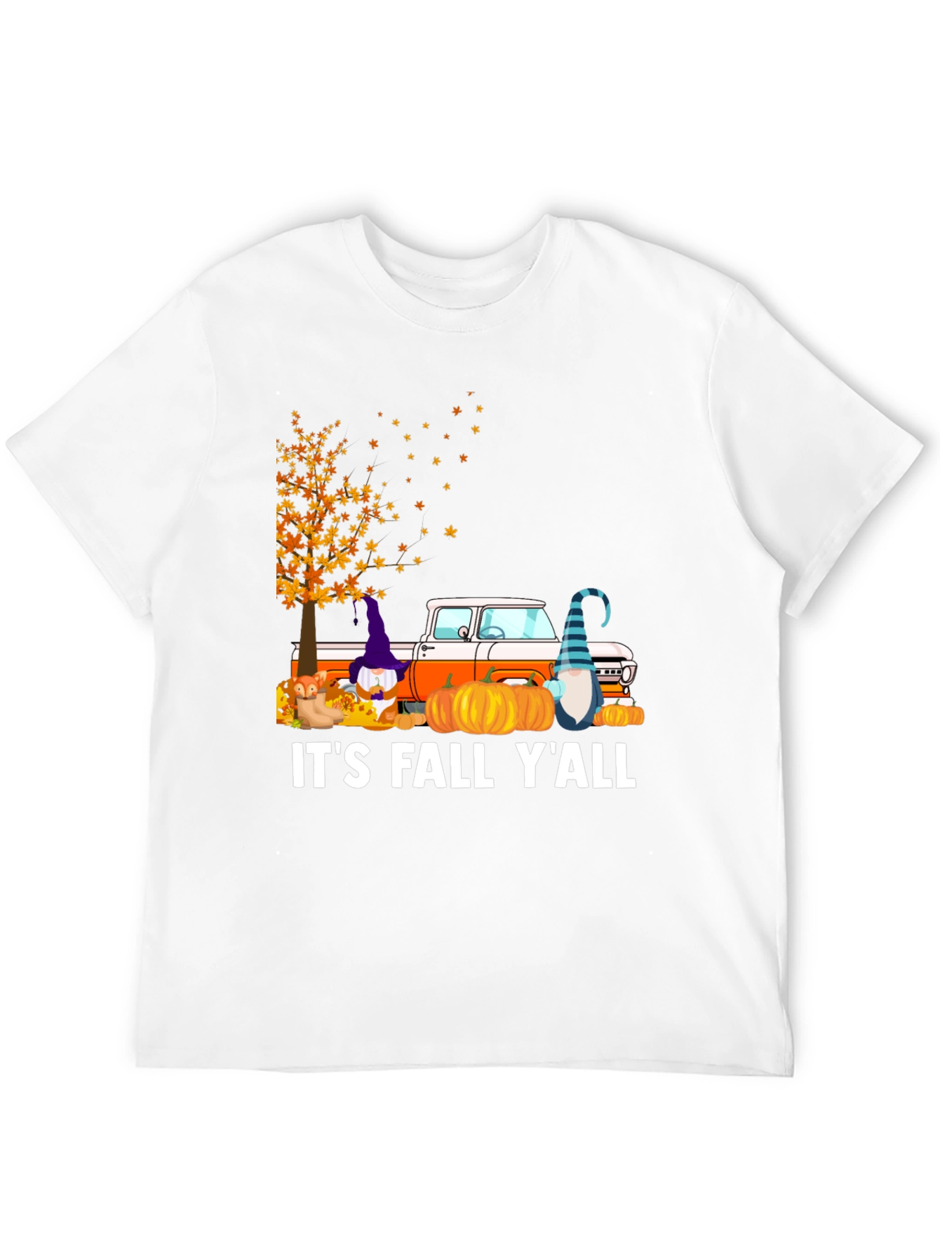 Its Fall Yall Shirt Pumpkin Truck Tee