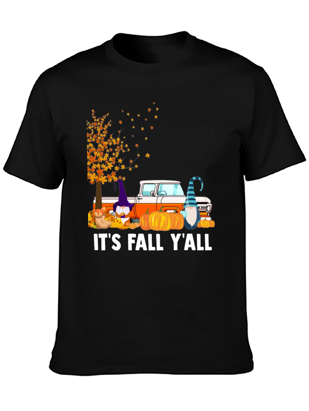 Its Fall Yall Shirt Pumpkin Truck Tee