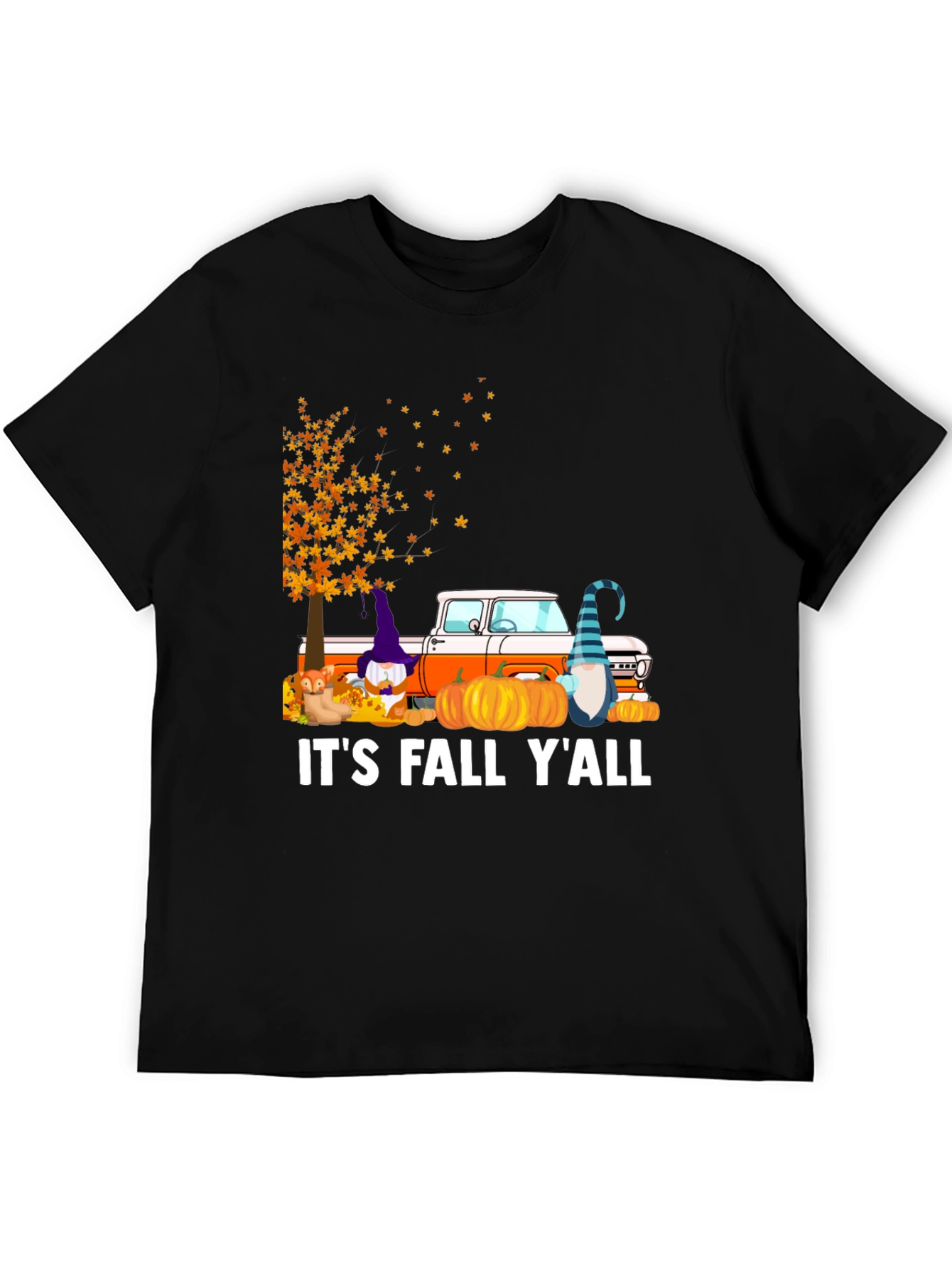 Its Fall Yall Shirt Pumpkin Truck Tee