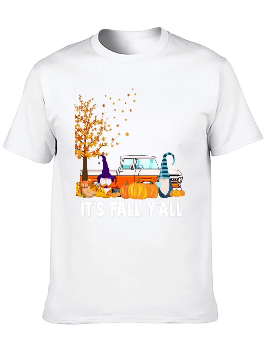 Its Fall Yall Shirt Pumpkin Truck Tee