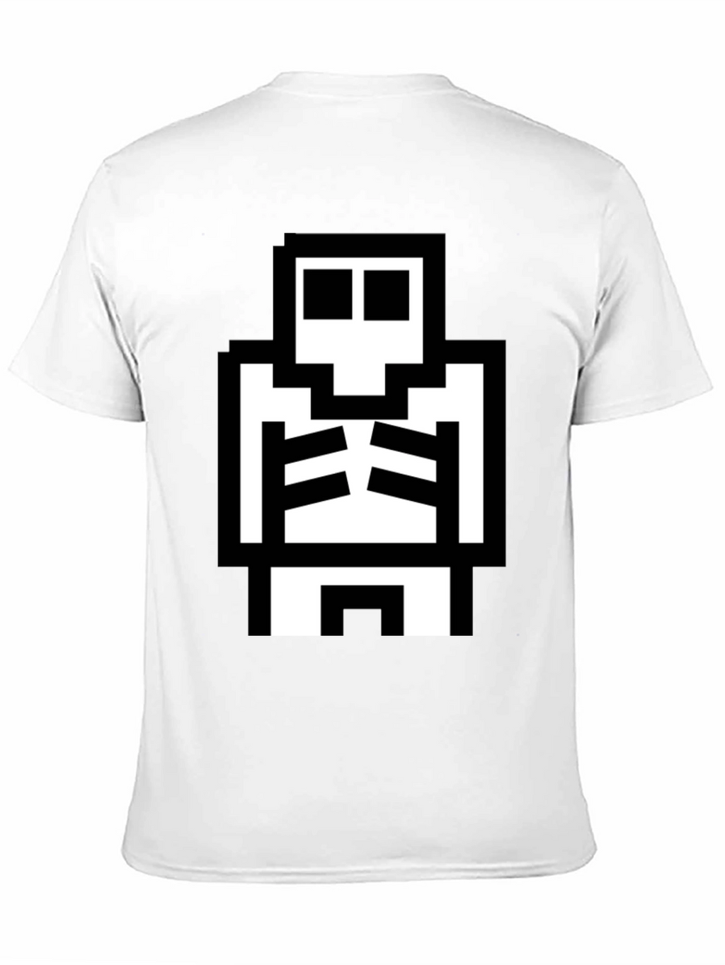 Pixel Skeleton Graphic Tee