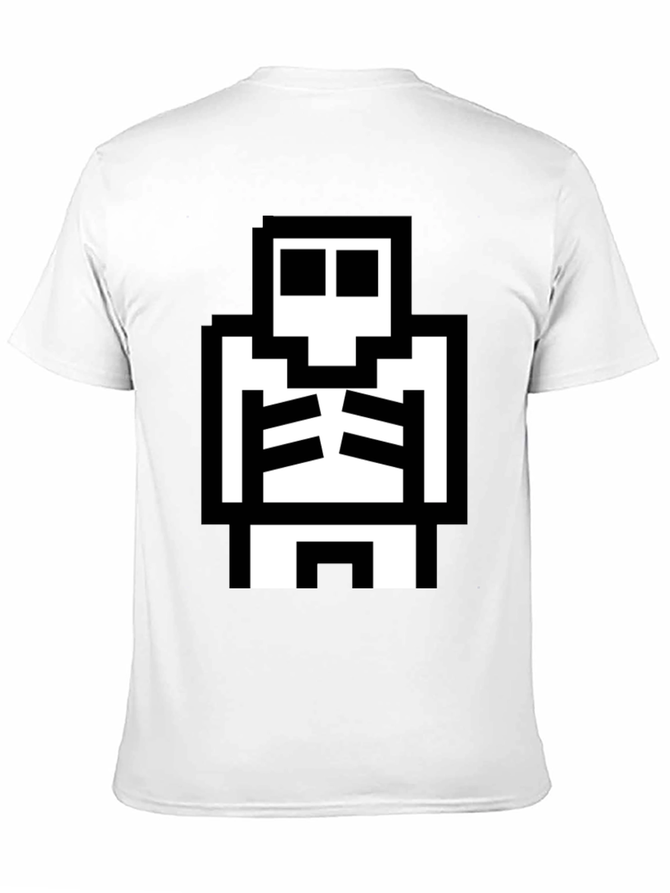 Pixel Skeleton Graphic Tee