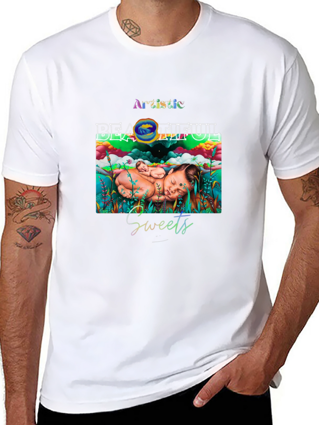 Artistic Baby Graphic Tee