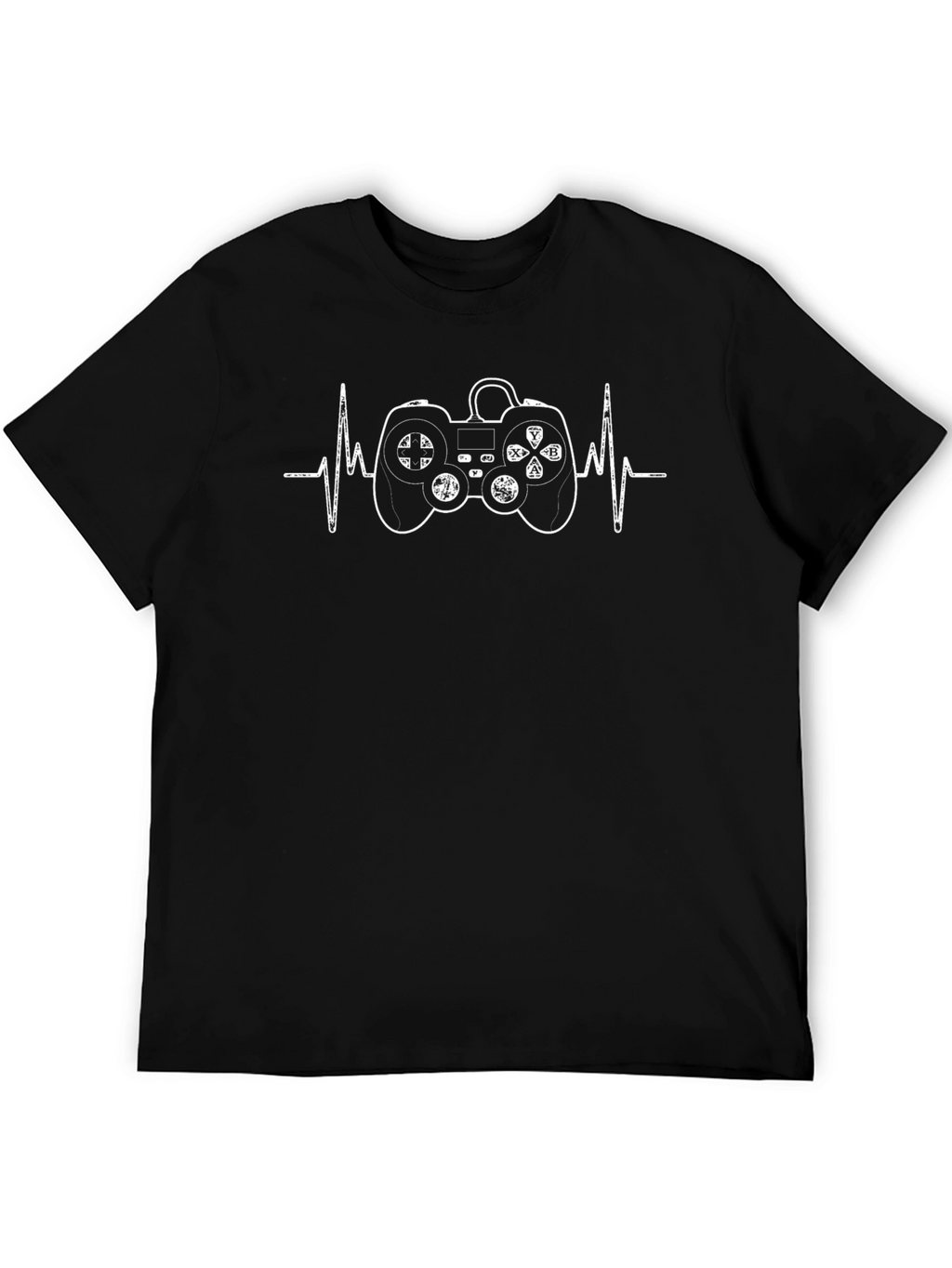 Gamer Heartbeat T-Shirt - Play Hard Live Longer!