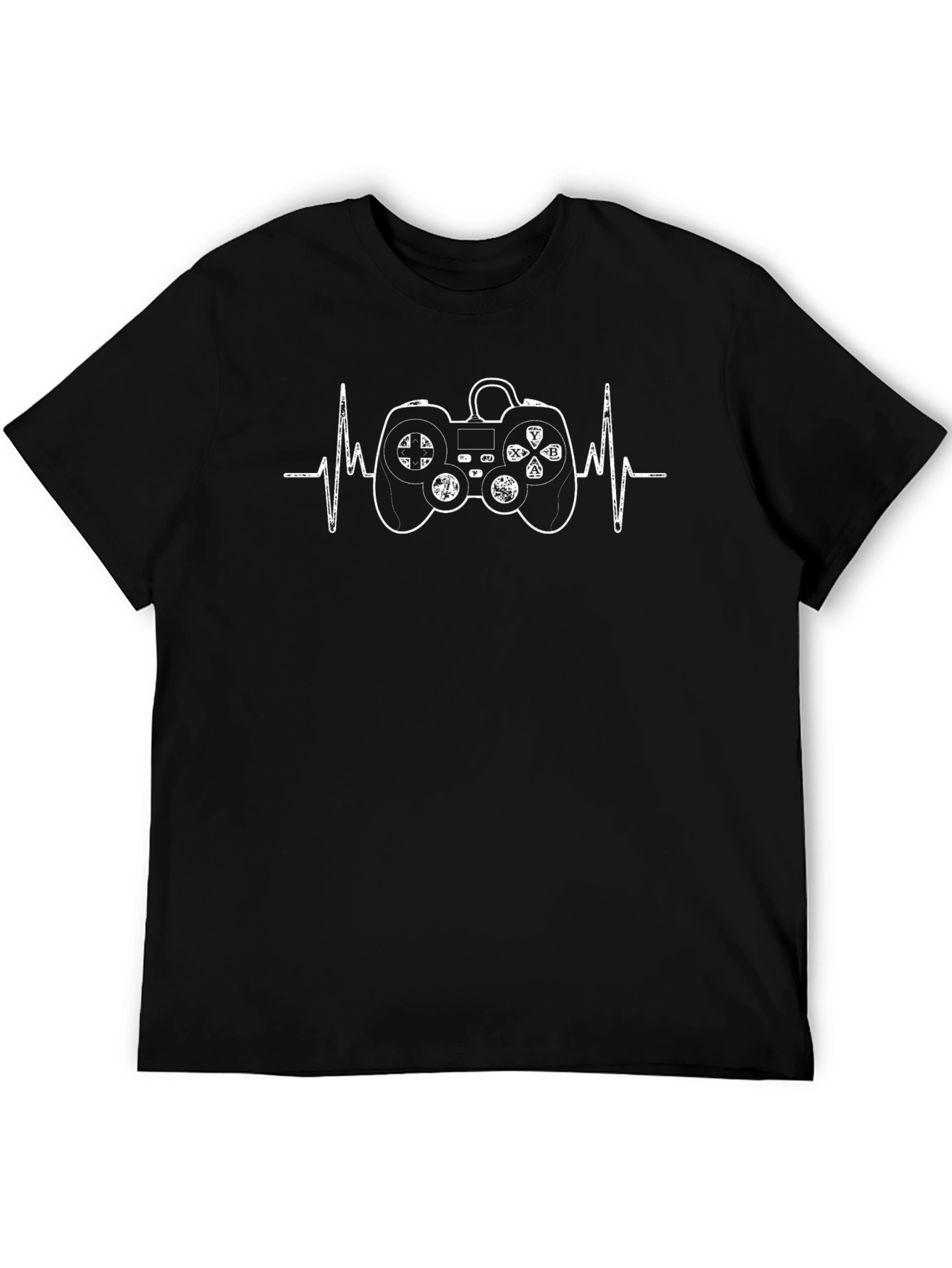 Gamer Heartbeat T-Shirt - Play Hard Live Longer!
