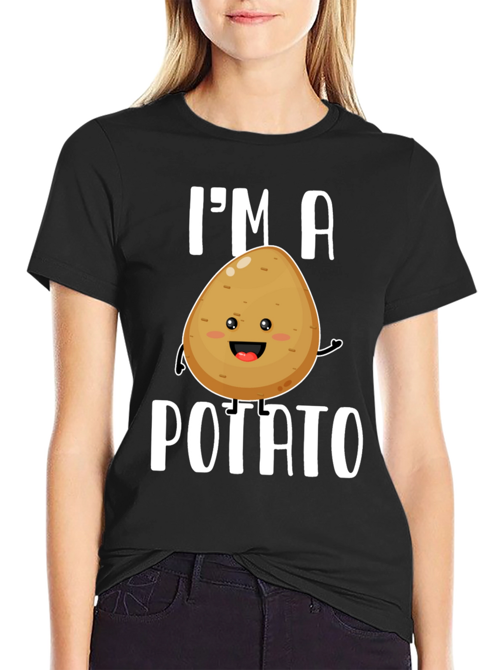 Im a Potato Funny Graphic Tee Shirt