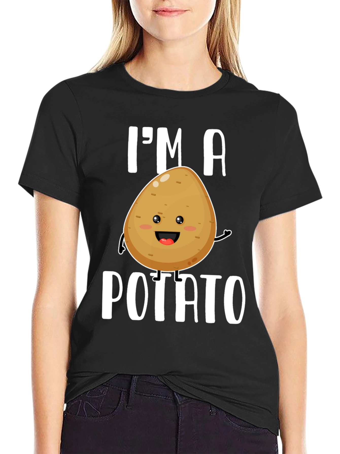 Im a Potato Funny Graphic Tee Shirt