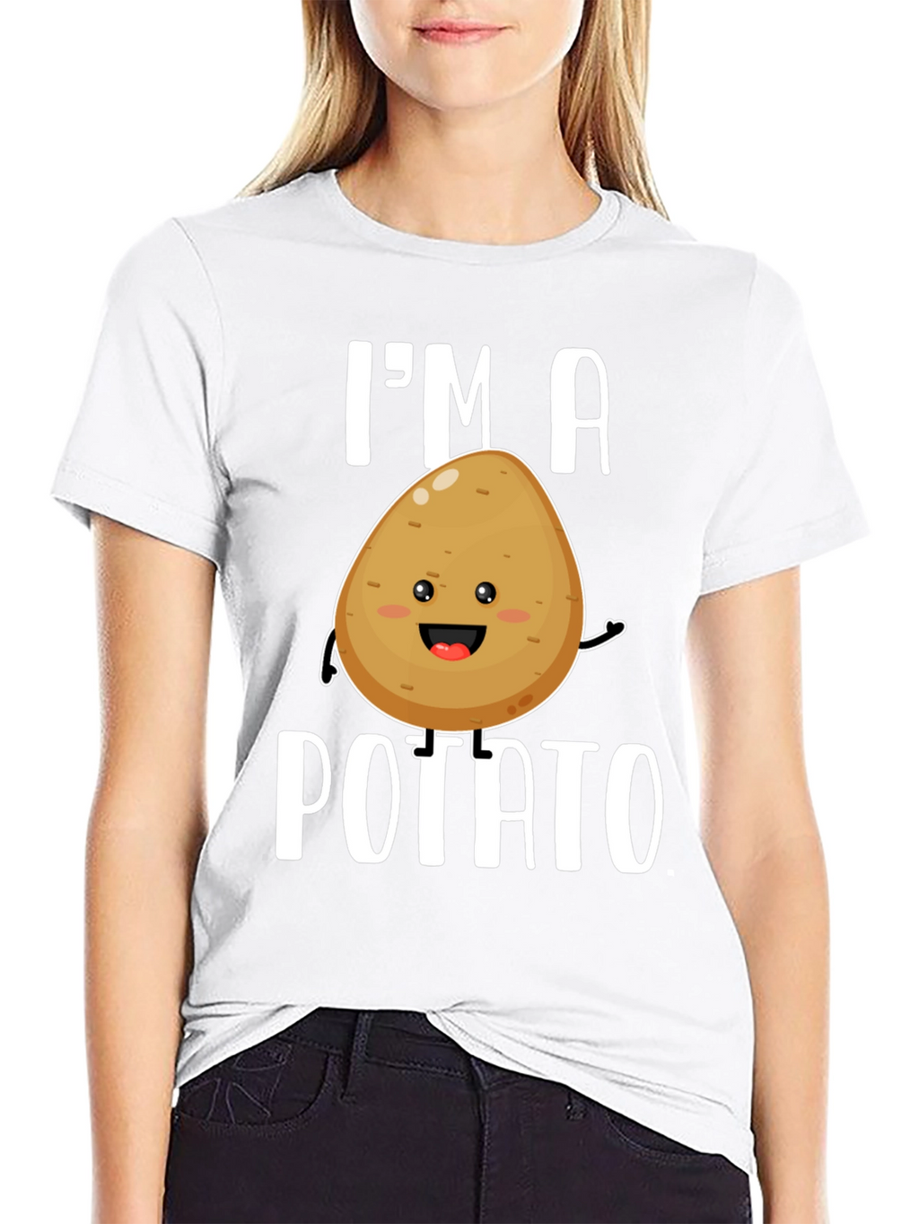 Im a Potato Funny Graphic Tee Shirt