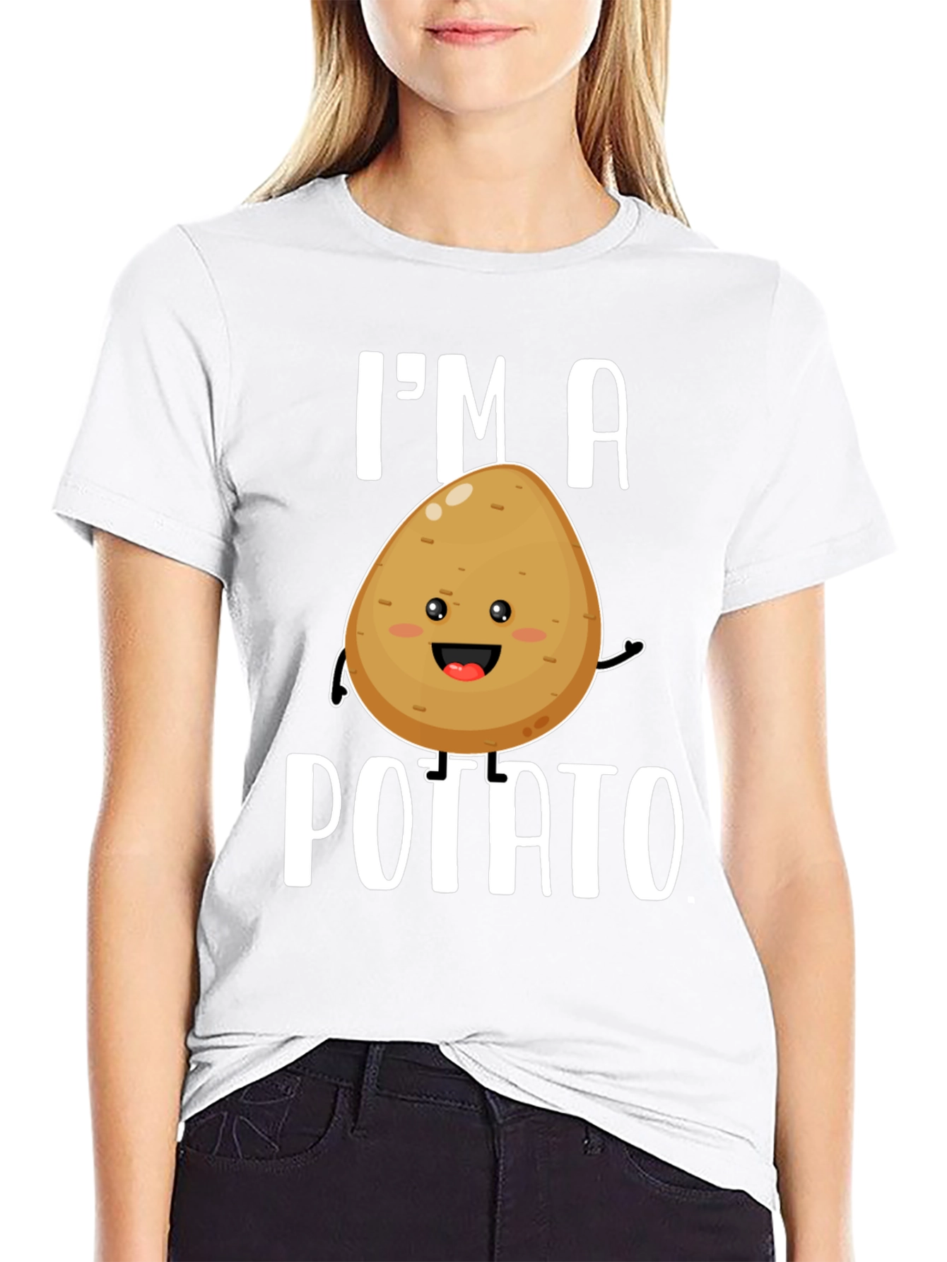 Im a Potato Funny Graphic Tee Shirt