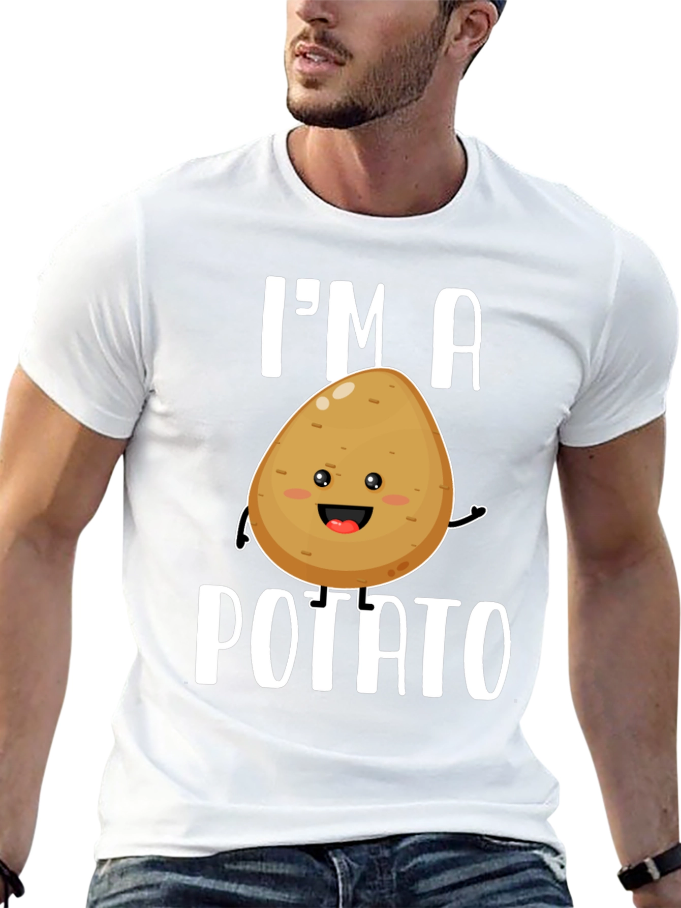 Im a Potato Funny Graphic Tee Shirt