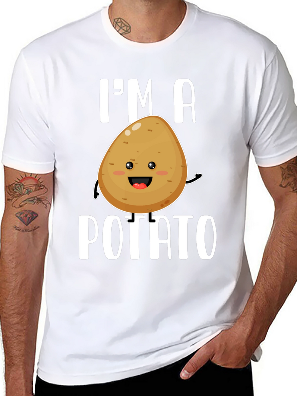 Im a Potato Funny Graphic Tee Shirt
