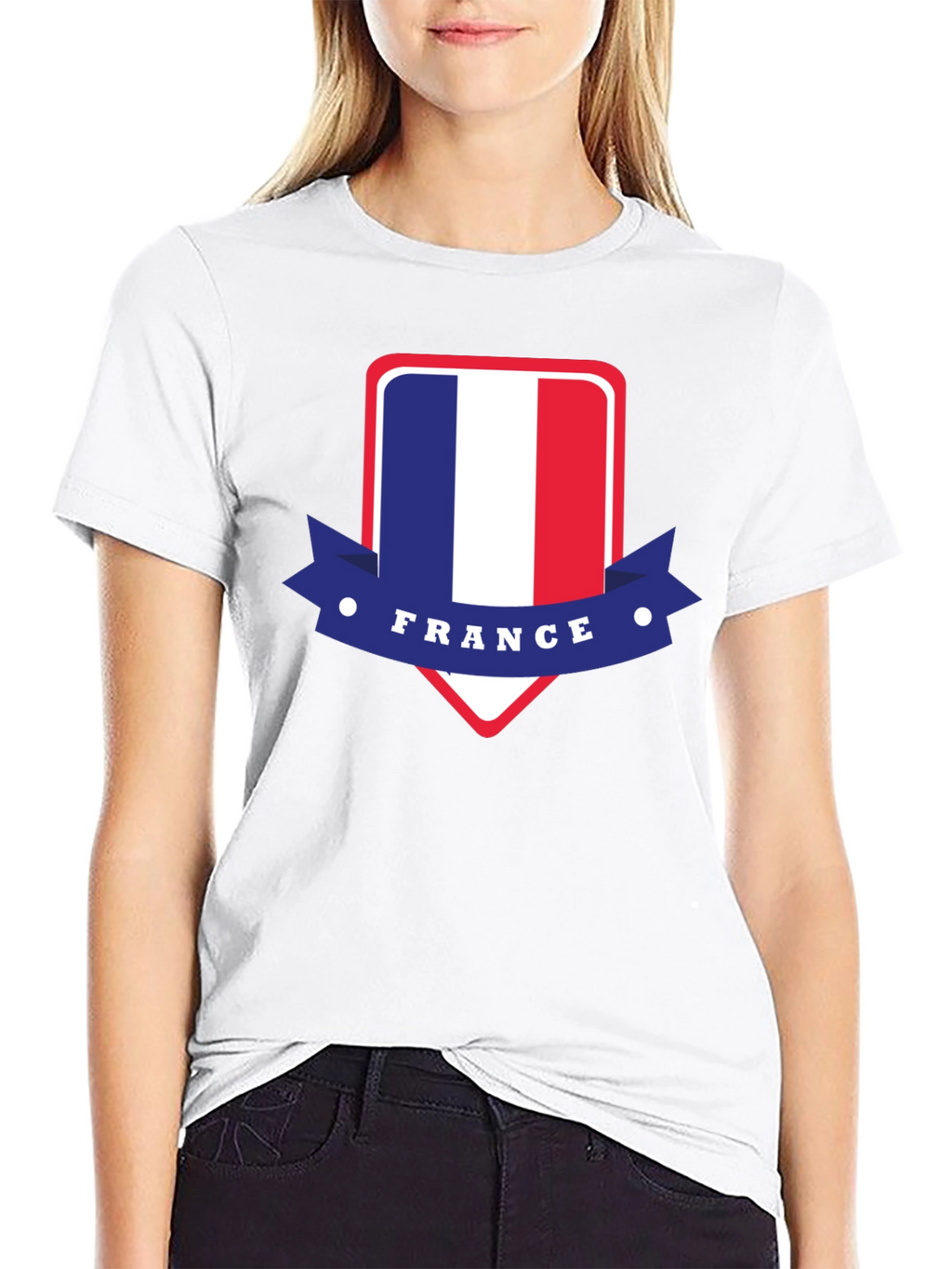France Flag T-Shirt - Patriotic French Pride Tee