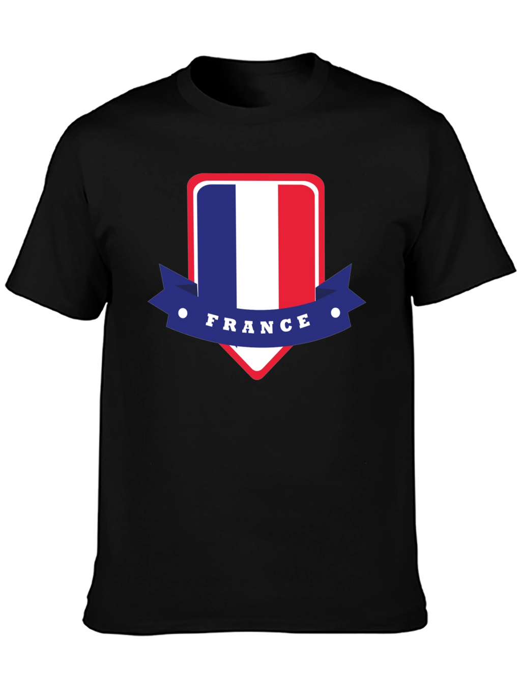 France Flag T-Shirt - Patriotic French Pride Tee