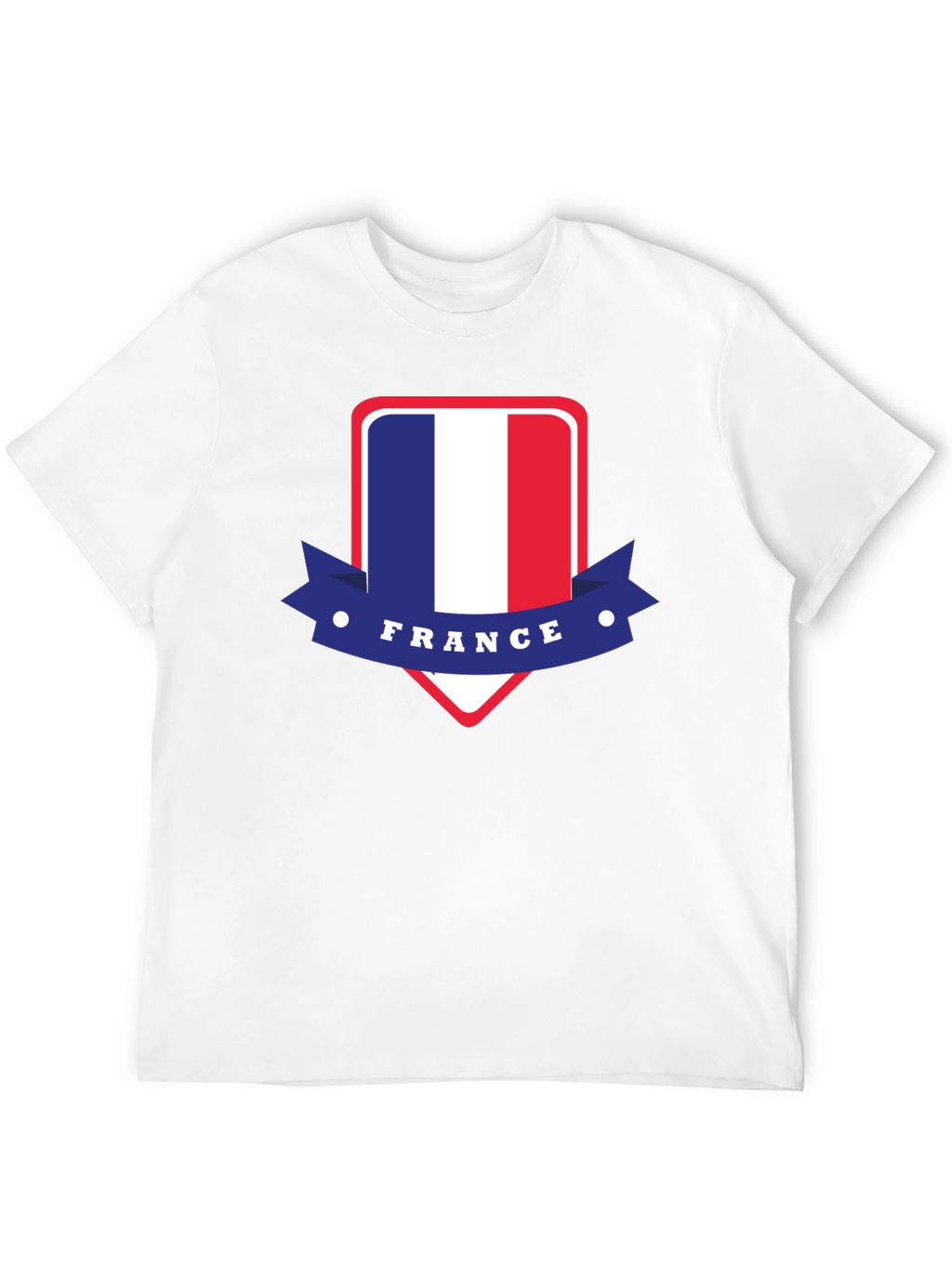 France Flag T-Shirt - Patriotic French Pride Tee