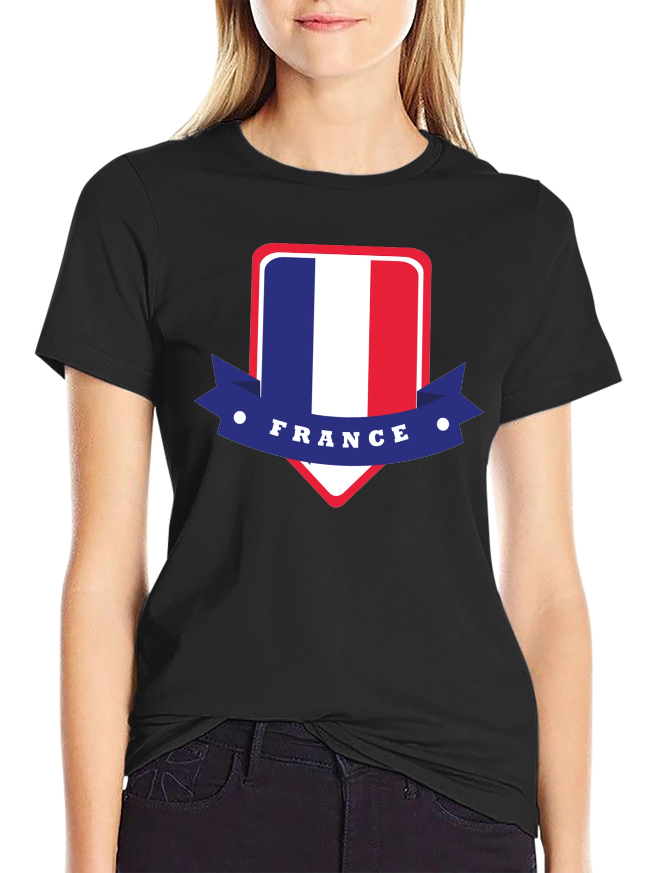 France Flag T-Shirt - Patriotic French Pride Tee