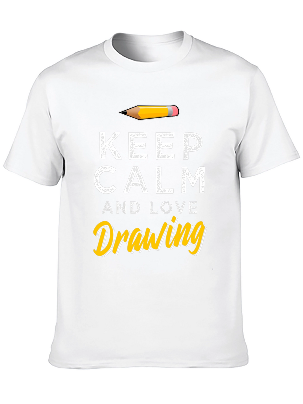 Keep Calm and Love Drawing T-Shirt