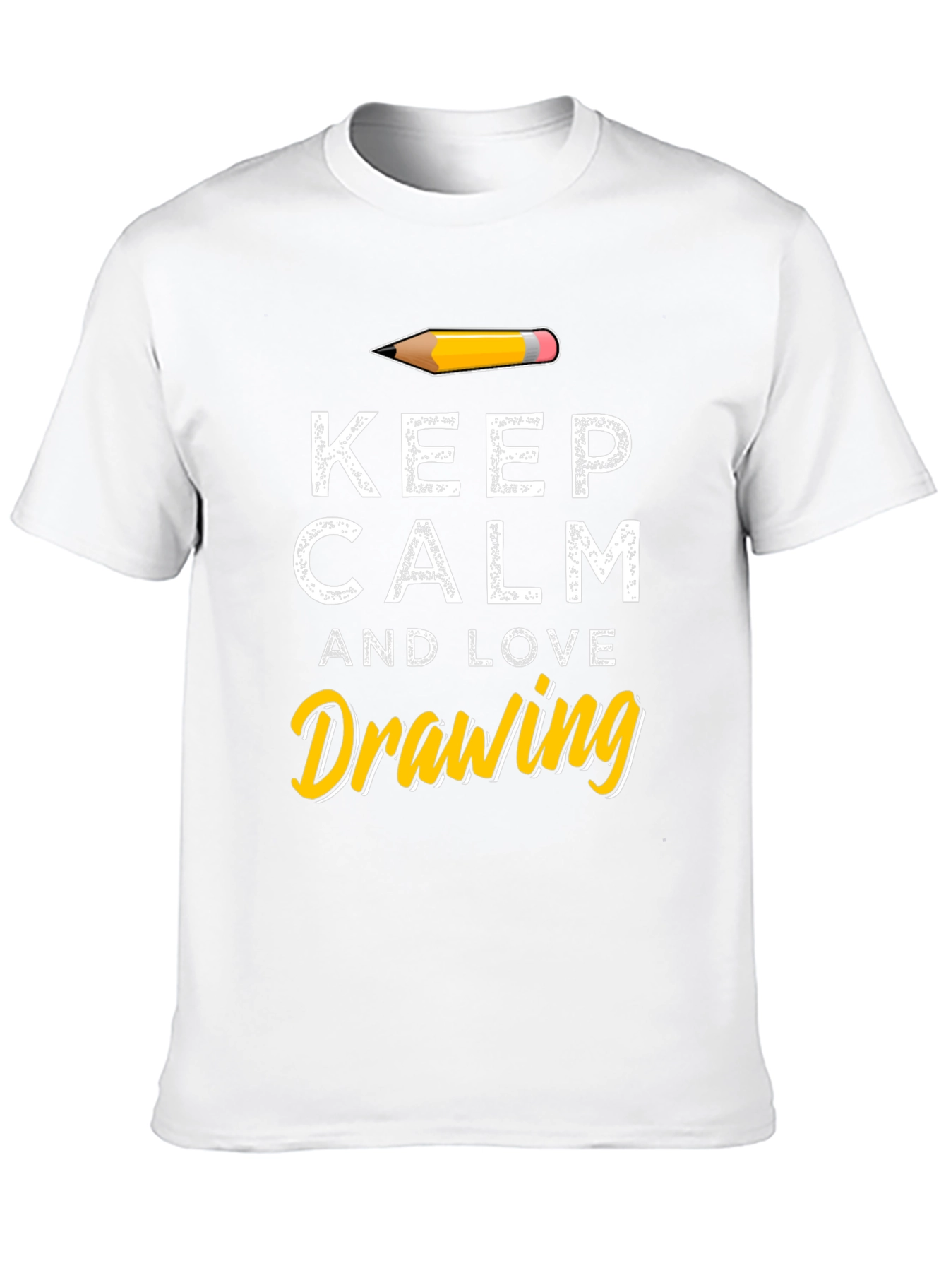 Keep Calm and Love Drawing T-Shirt