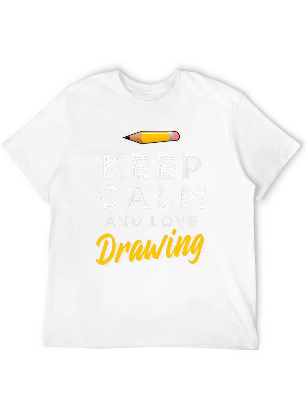 Keep Calm and Love Drawing T-Shirt