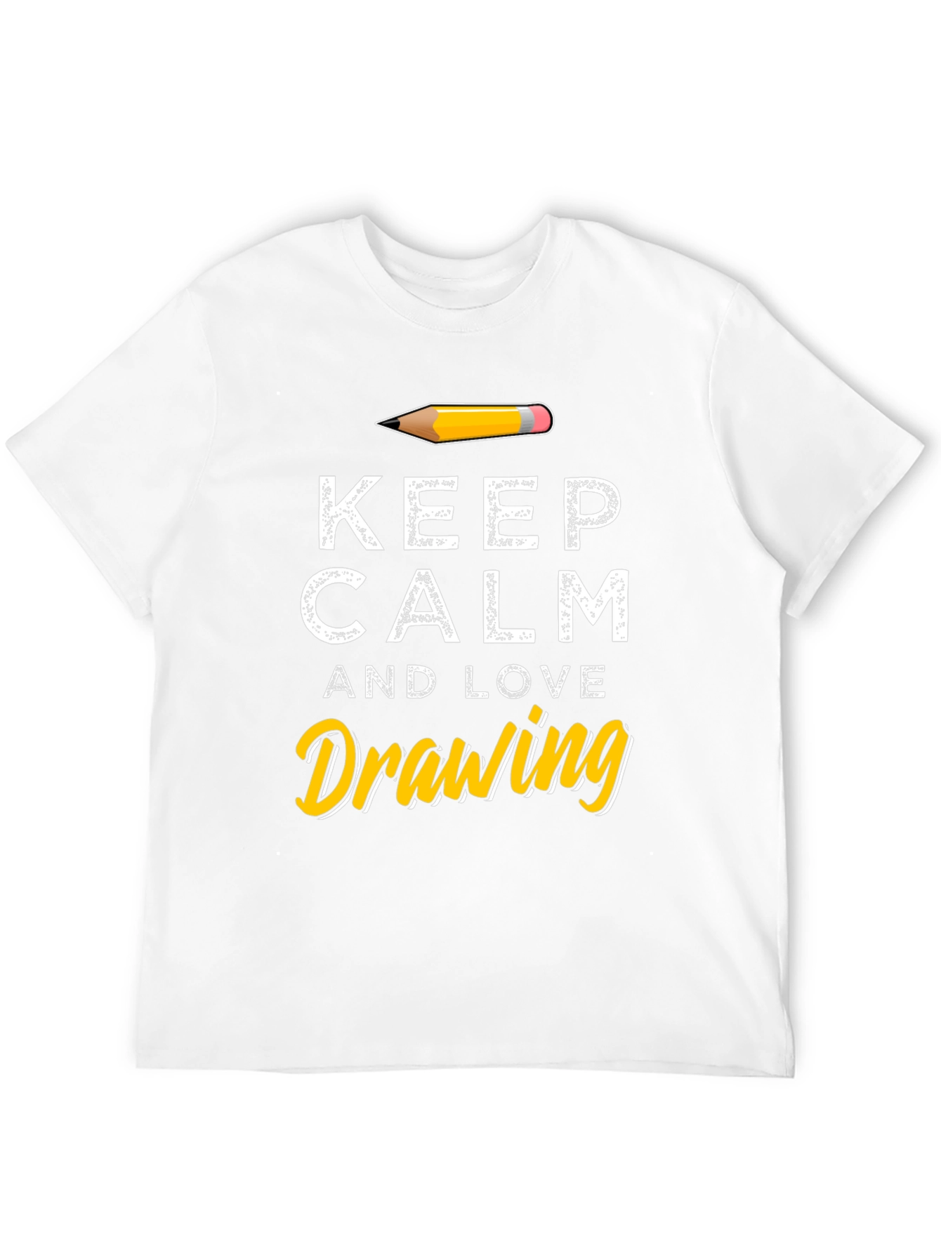 Keep Calm and Love Drawing T-Shirt