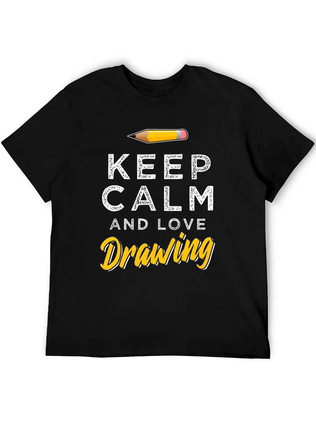 Keep Calm and Love Drawing T-Shirt
