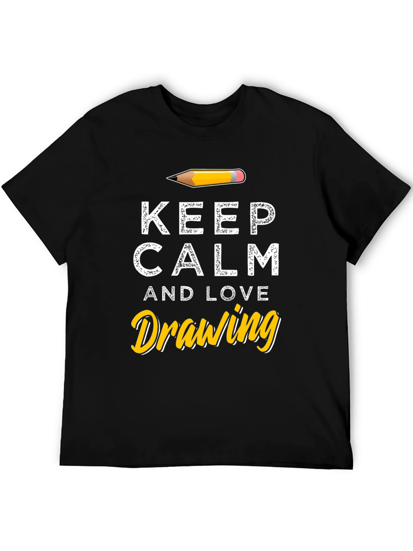 Keep Calm and Love Drawing T-Shirt