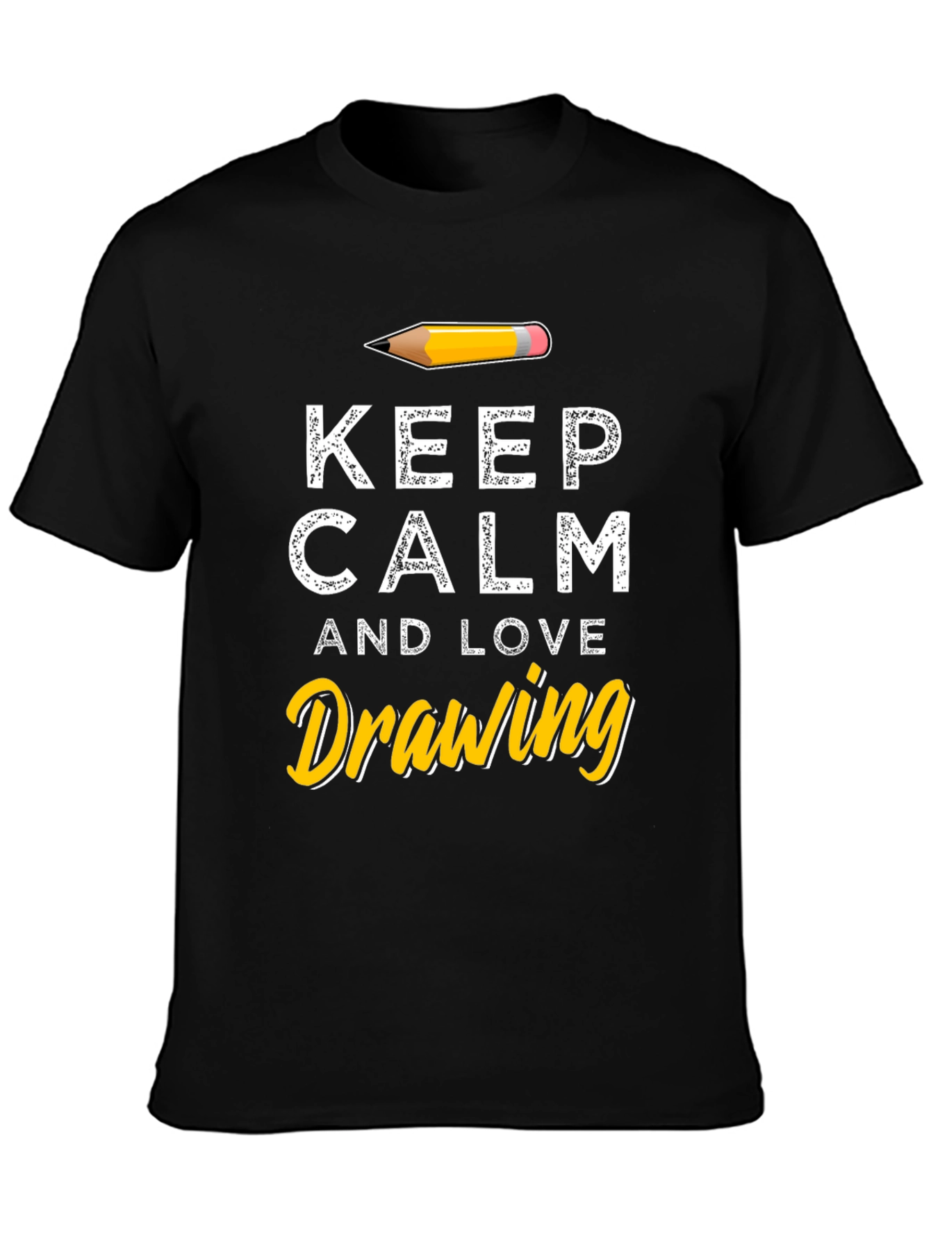 Keep Calm and Love Drawing T-Shirt