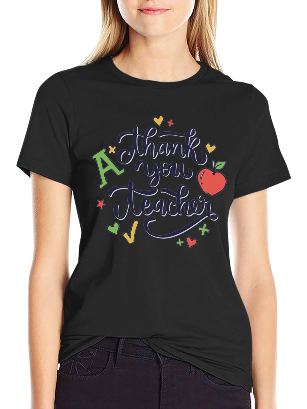 Thank You Teacher Graphic T-Shirt