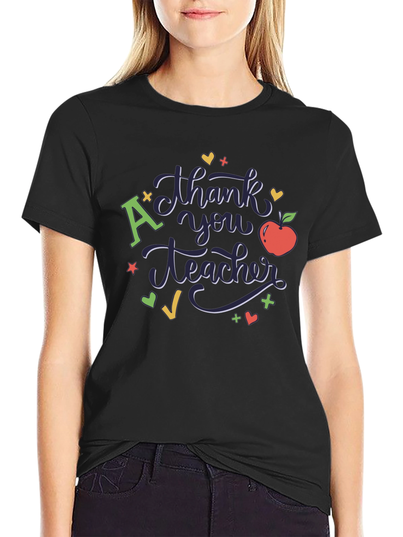 Thank You Teacher Graphic T-Shirt