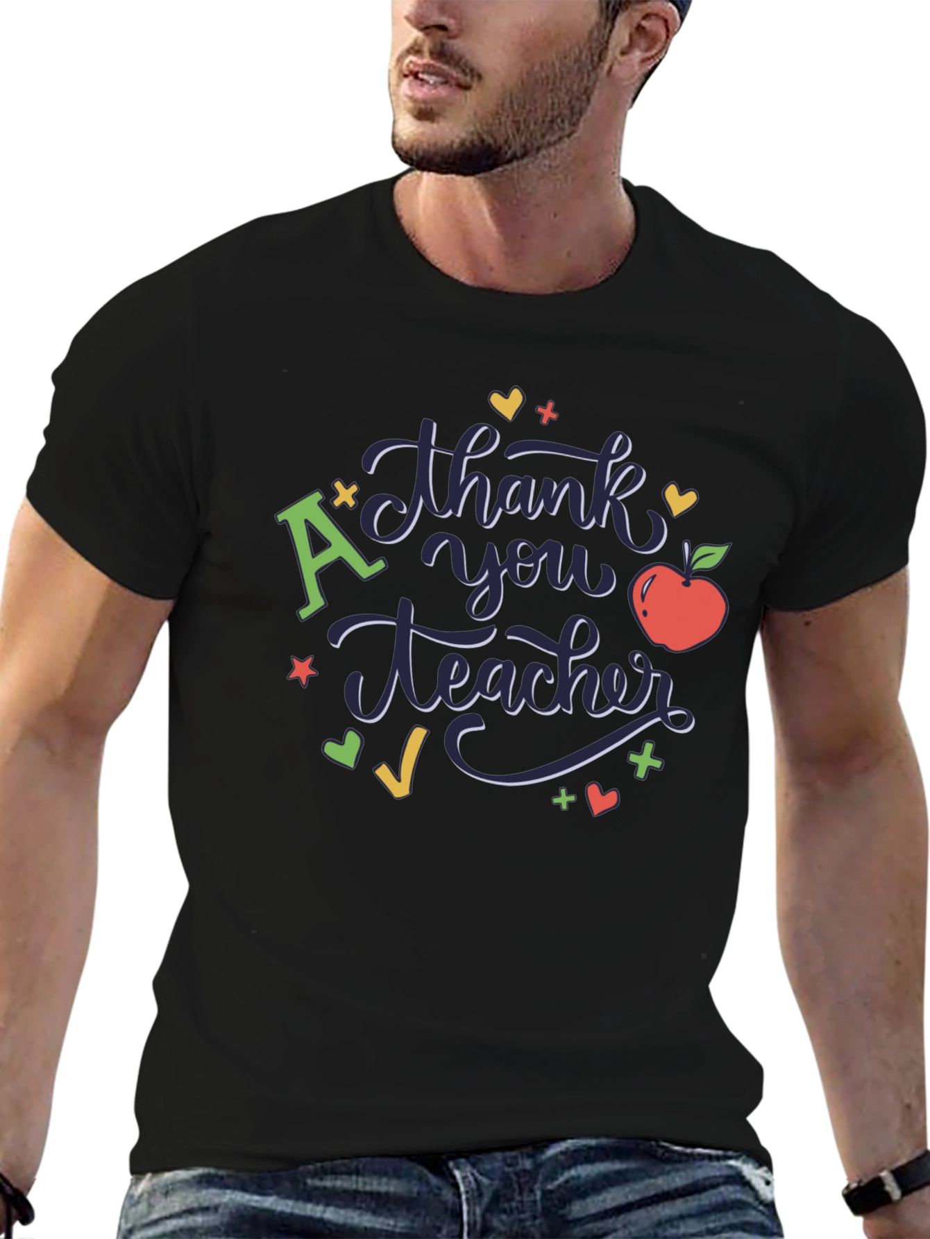 Thank You Teacher Graphic T-Shirt