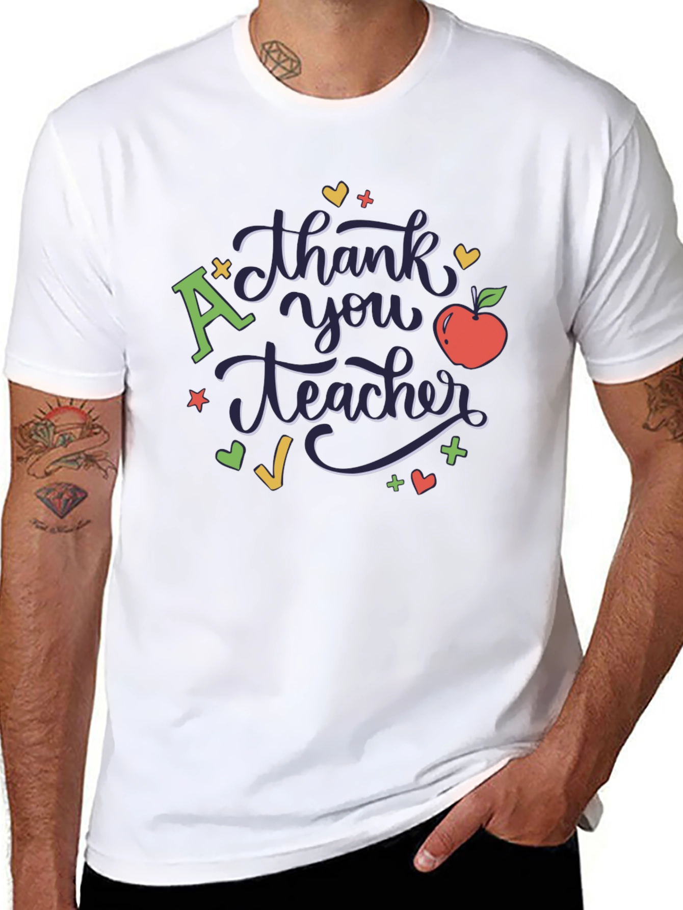 Thank You Teacher Graphic T-Shirt