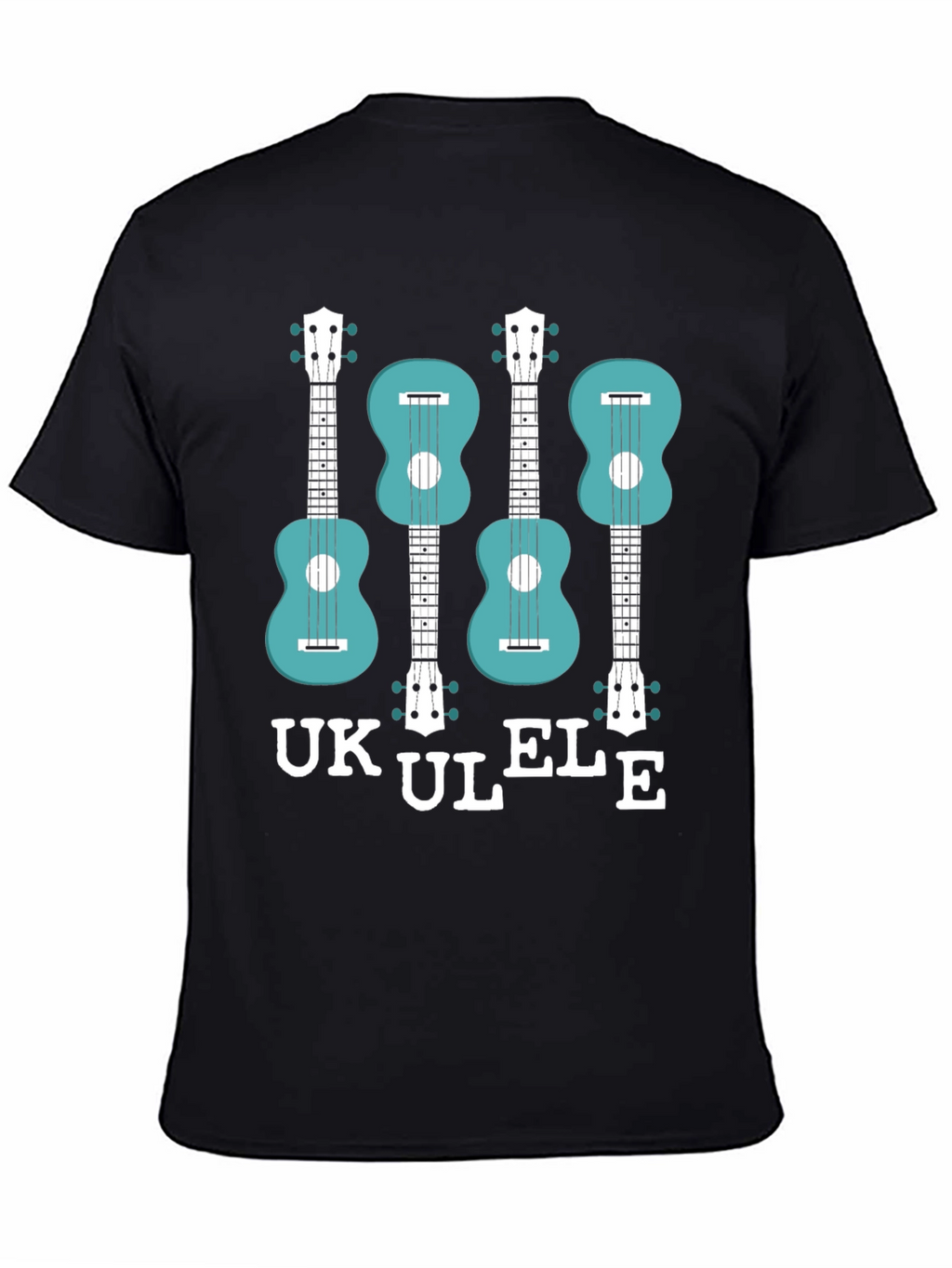 Ukulele Graphic T-Shirt - Musical Instrument Tee