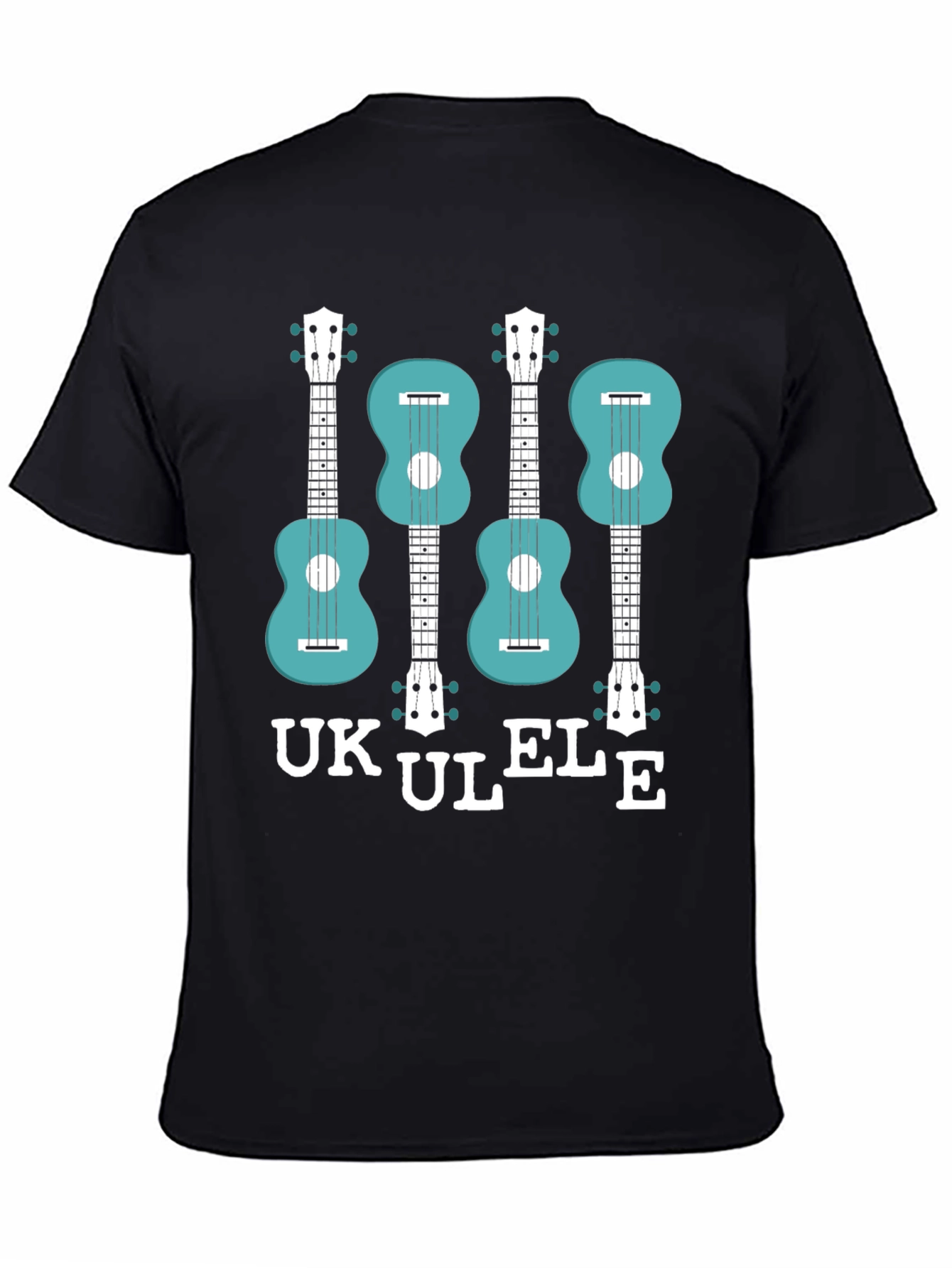 Ukulele Graphic T-Shirt - Musical Instrument Tee