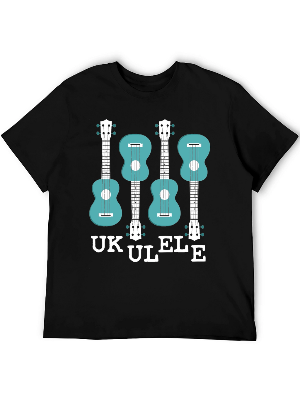 Ukulele Graphic T-Shirt - Musical Instrument Tee
