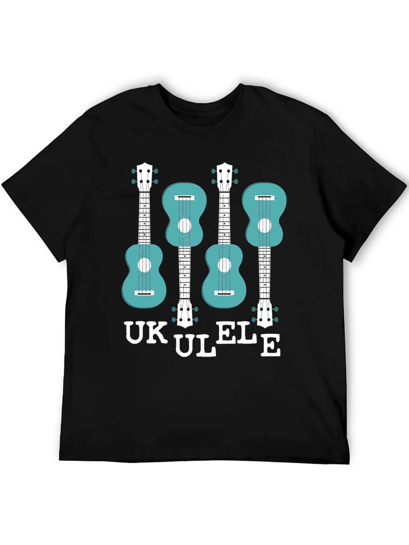 Ukulele Graphic T-Shirt - Musical Instrument Tee