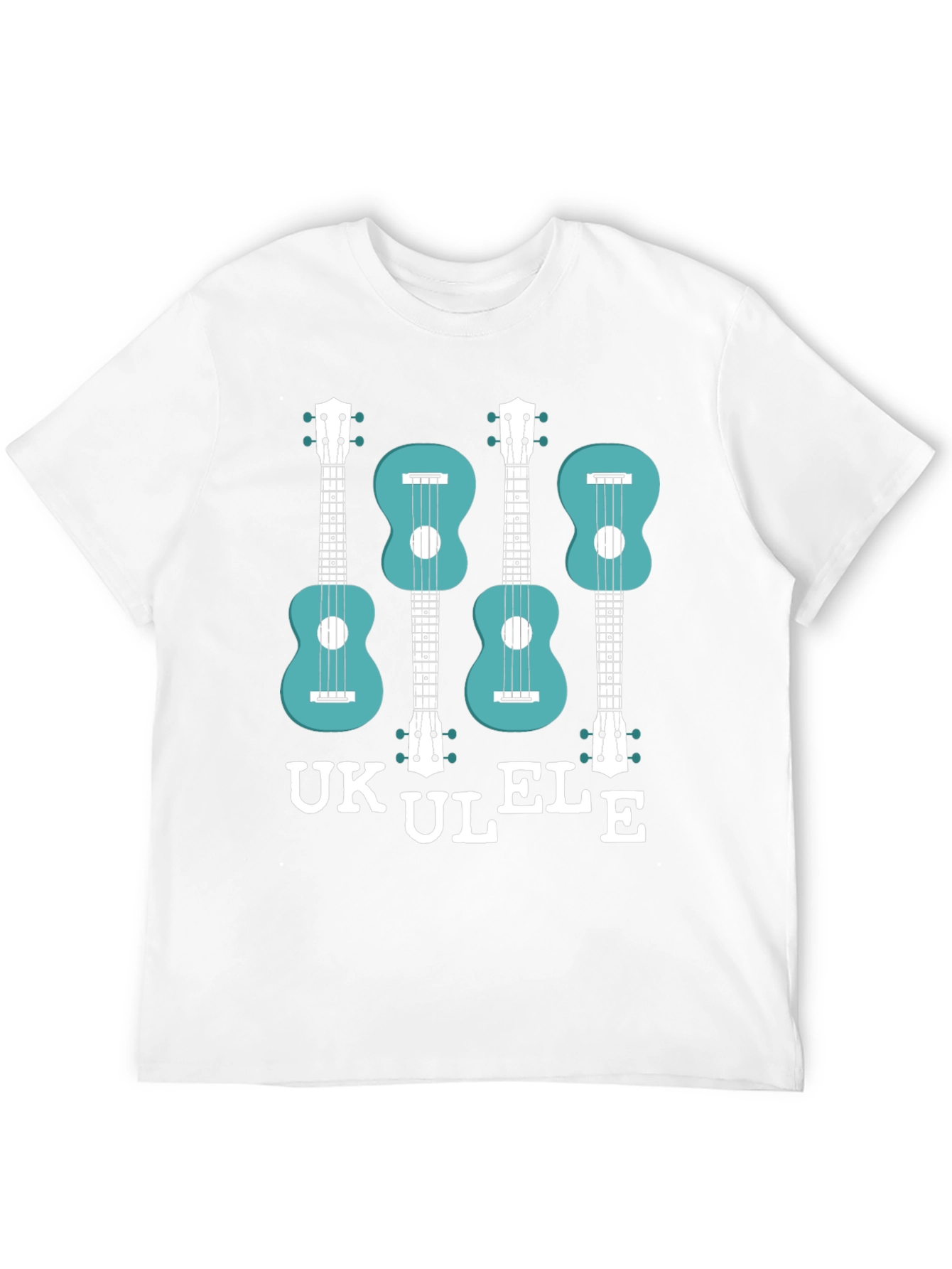 Ukulele Graphic T-Shirt - Musical Instrument Tee