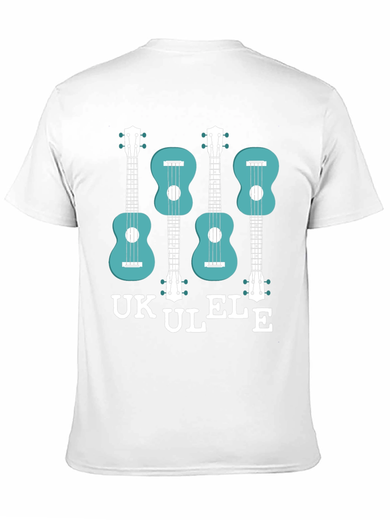 Ukulele Graphic T-Shirt - Musical Instrument Tee