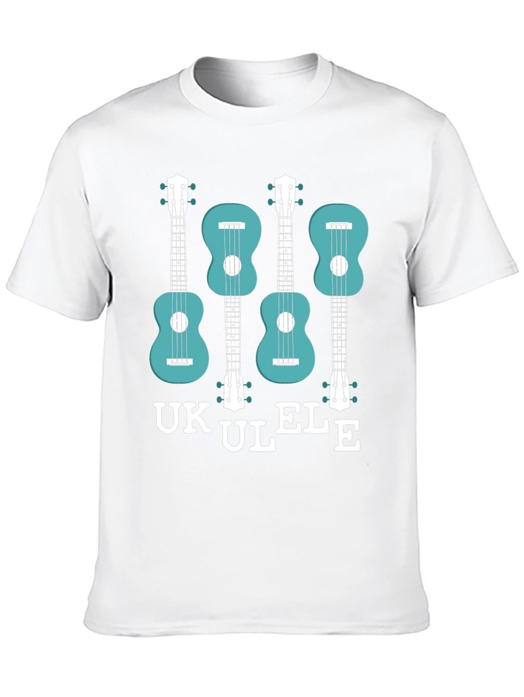 Ukulele Graphic T-Shirt - Musical Instrument Tee
