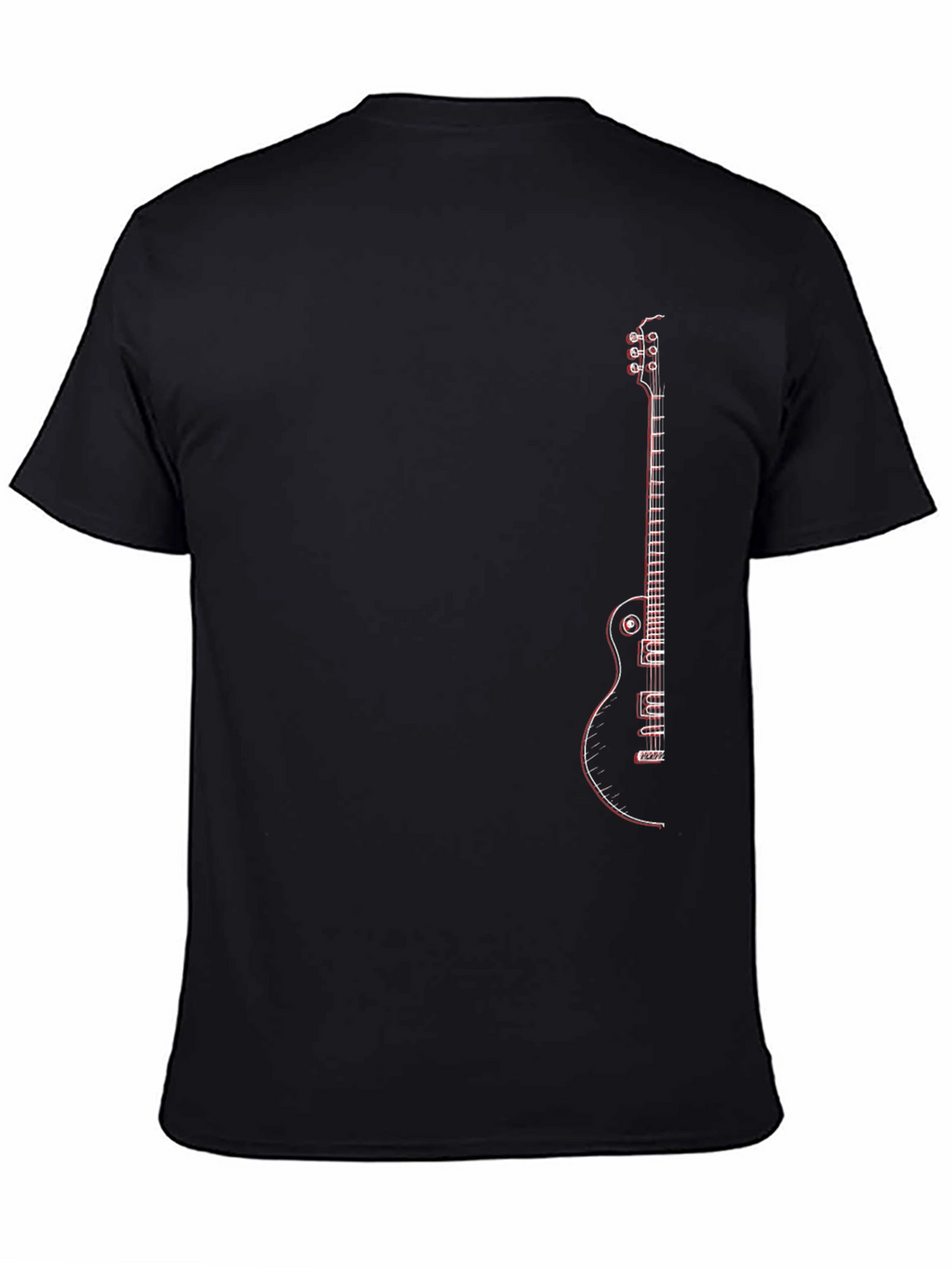 Guitar Graphic T-Shirt - Rocker Style
