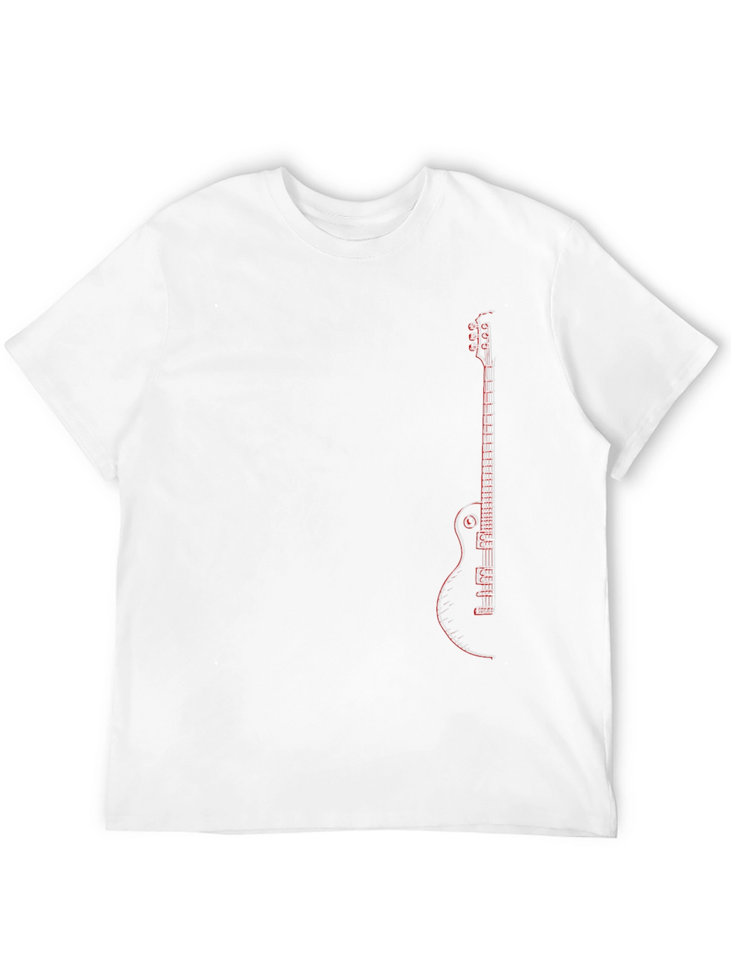 Guitar Graphic T-Shirt - Rocker Style