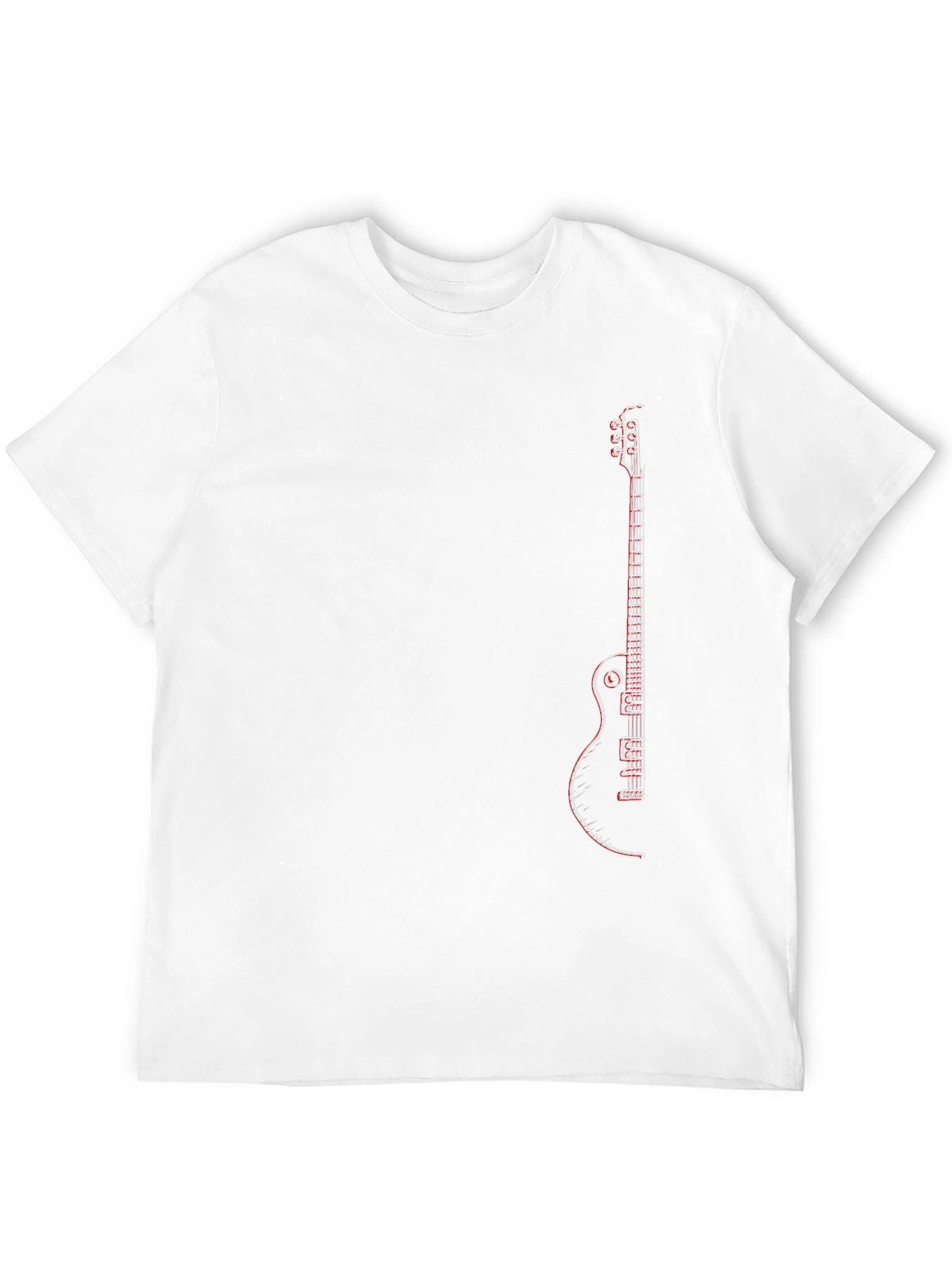 Guitar Graphic T-Shirt - Rocker Style
