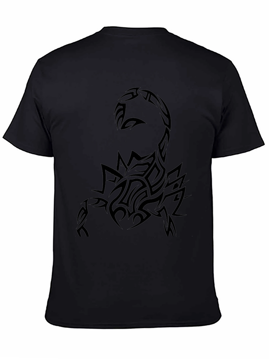 Tribal Scorpion Graphic Black T-Shirt