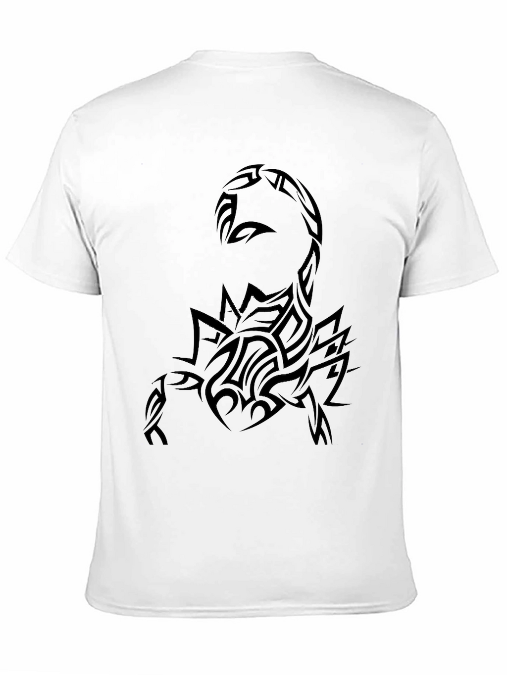 Tribal Scorpion Graphic Black T-Shirt