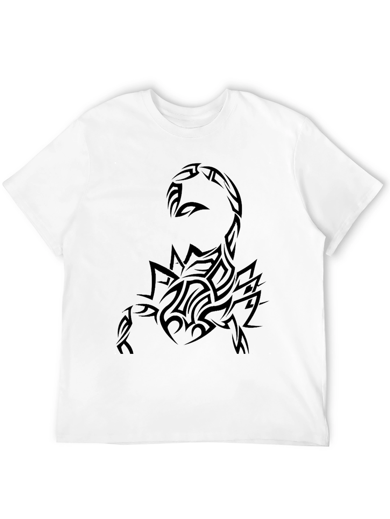 Tribal Scorpion Graphic Black T-Shirt