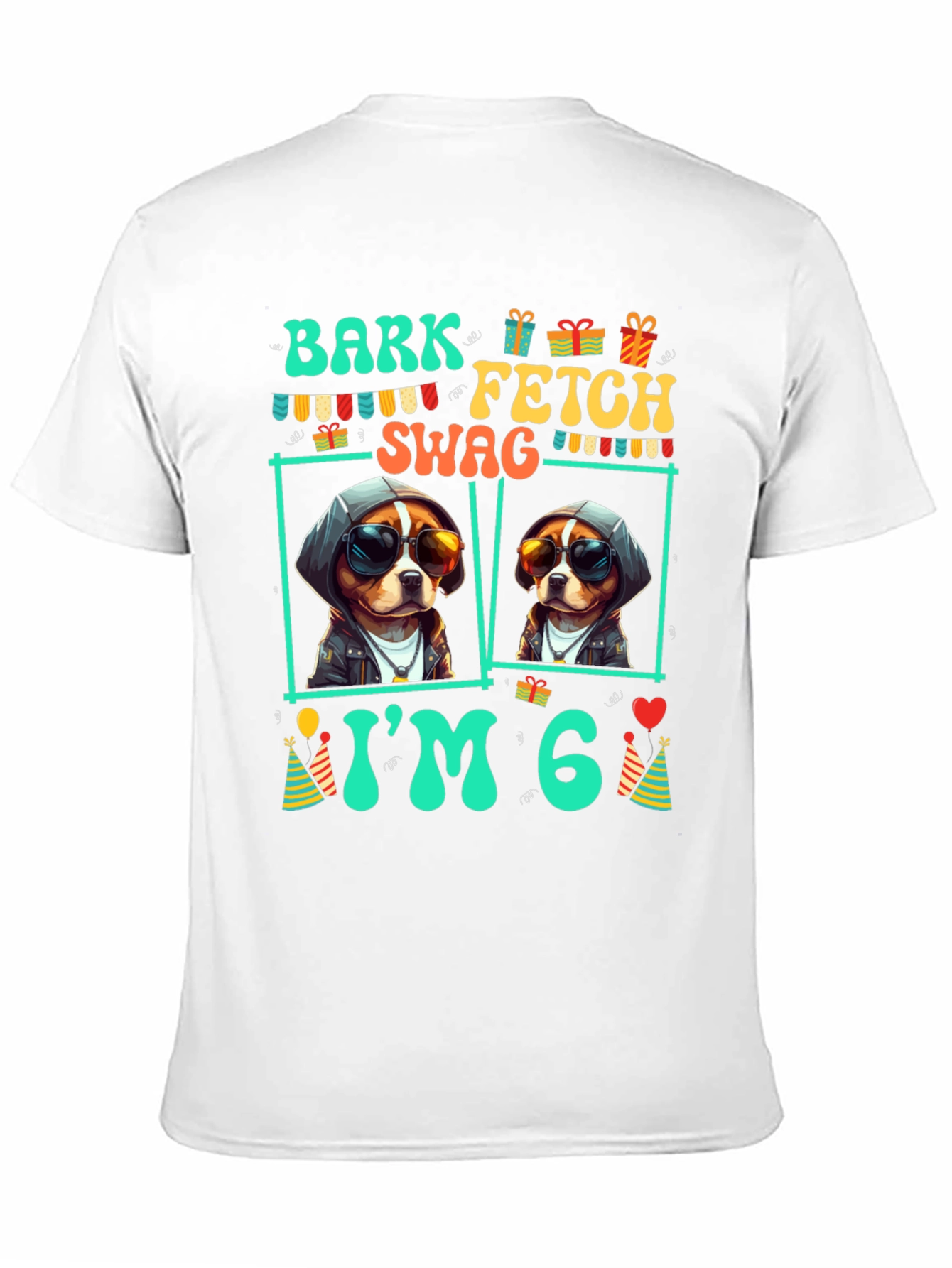 Bark Fetch Swag Im 6 T-Shirt