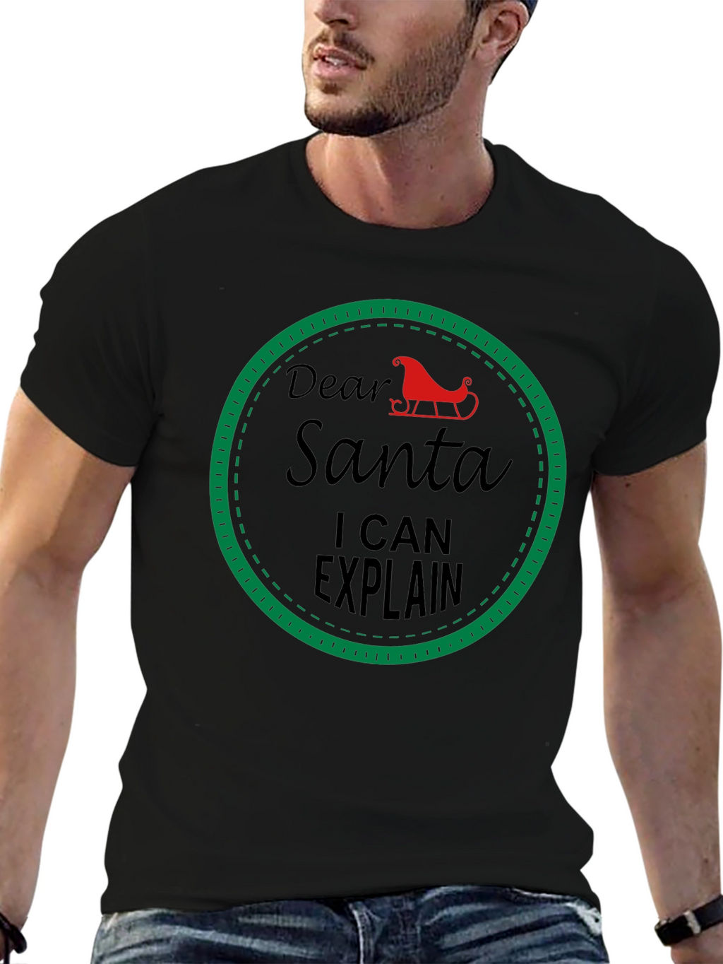 Dear Santa I Can Explain Holiday T-Shirt